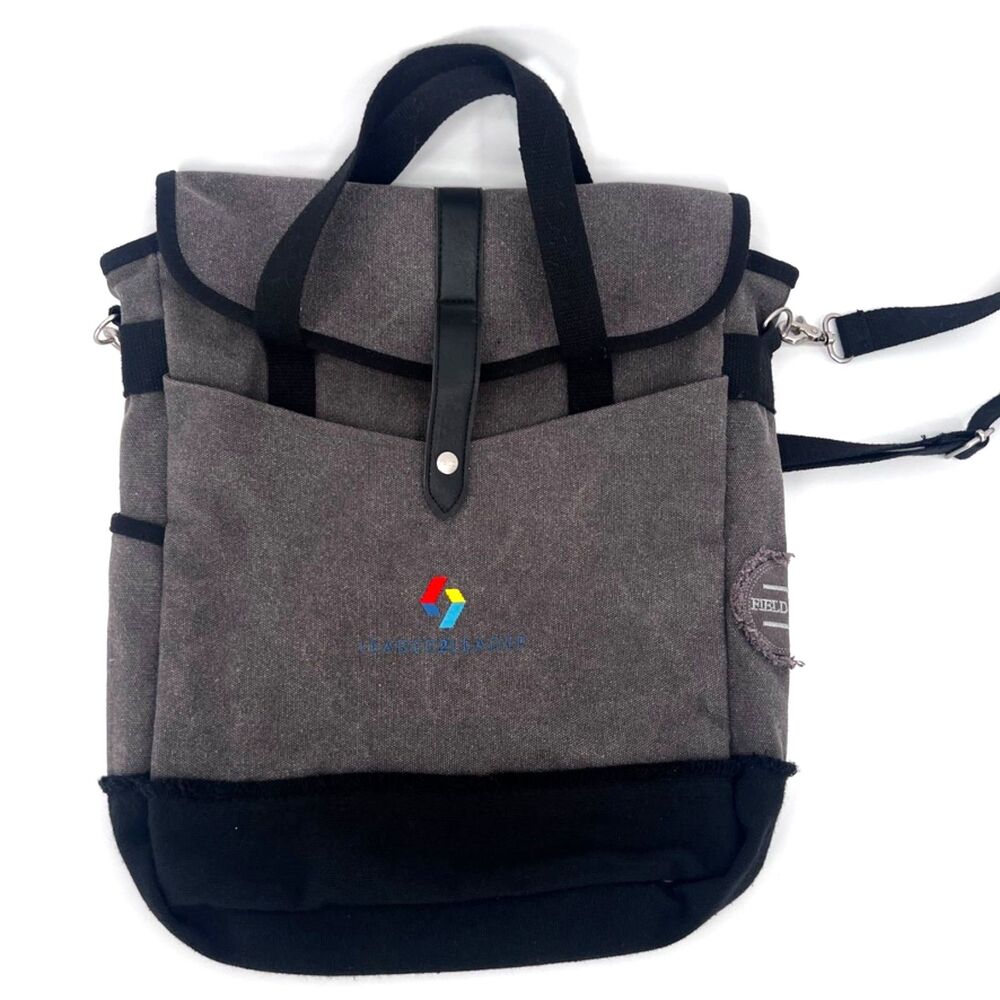 Field & Co Leeds Canvas Messenger Tote Bag Writer School Utility Academia